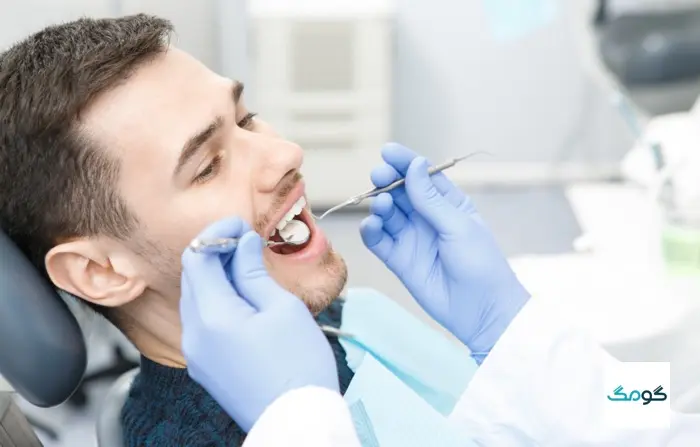سفید کردن دندان توسط دندانپزشک