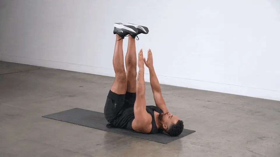 لمس پنجه پا (Single-Leg Toe Touches)