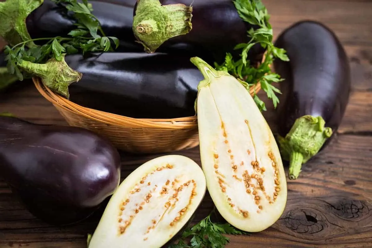 بادمجان برش خورده