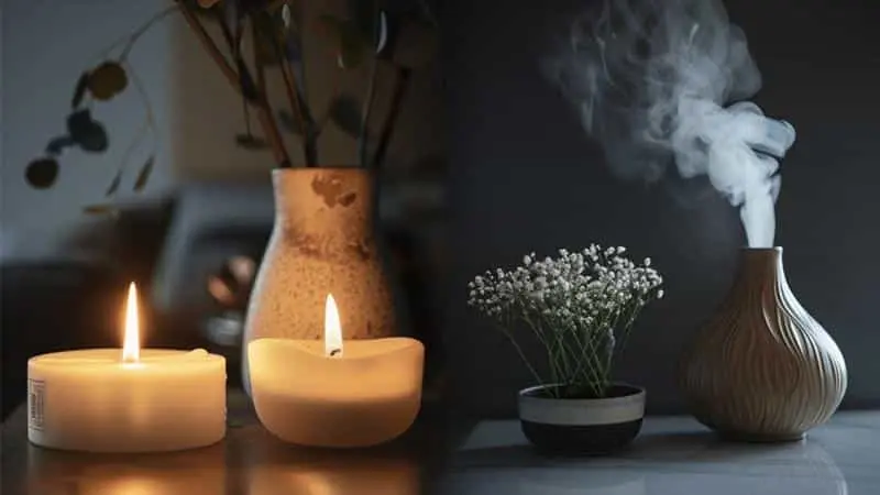 شمع های معطر و دیفیوزرهای رایحه