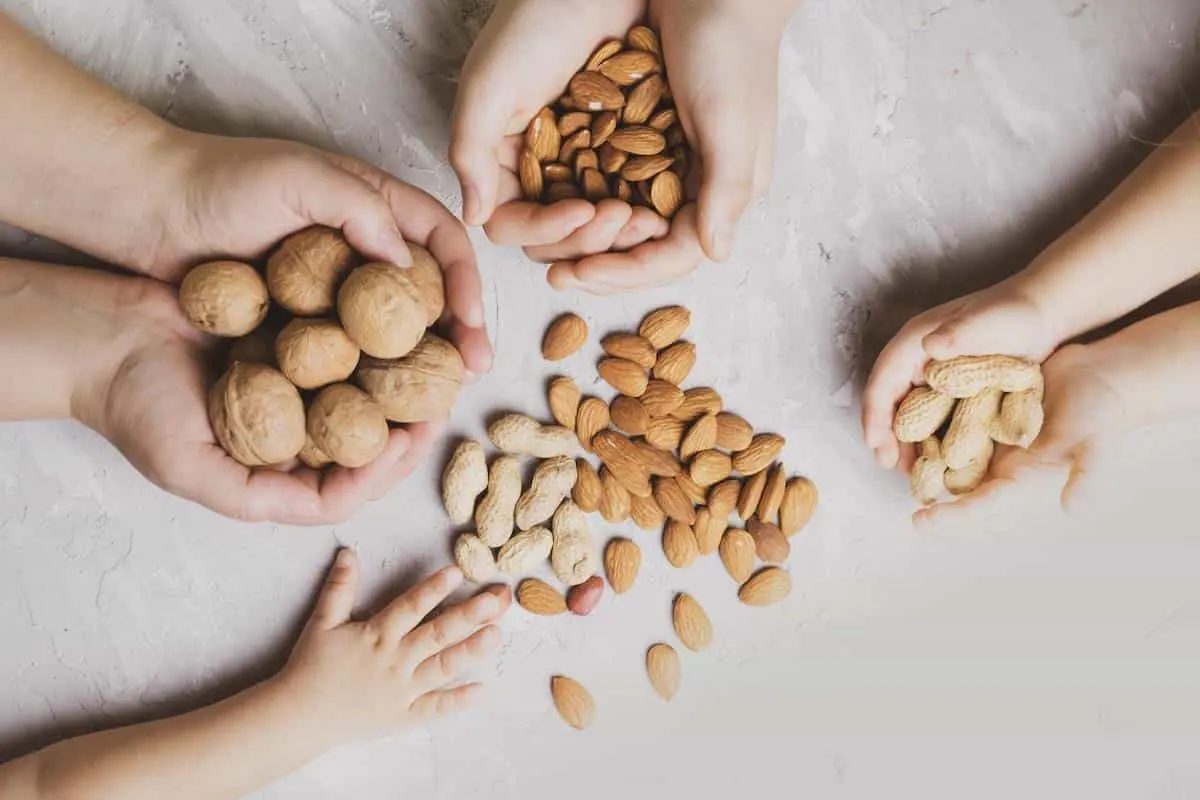 از چه سنی میتوانیم به کودک آجیل بدهیم؟