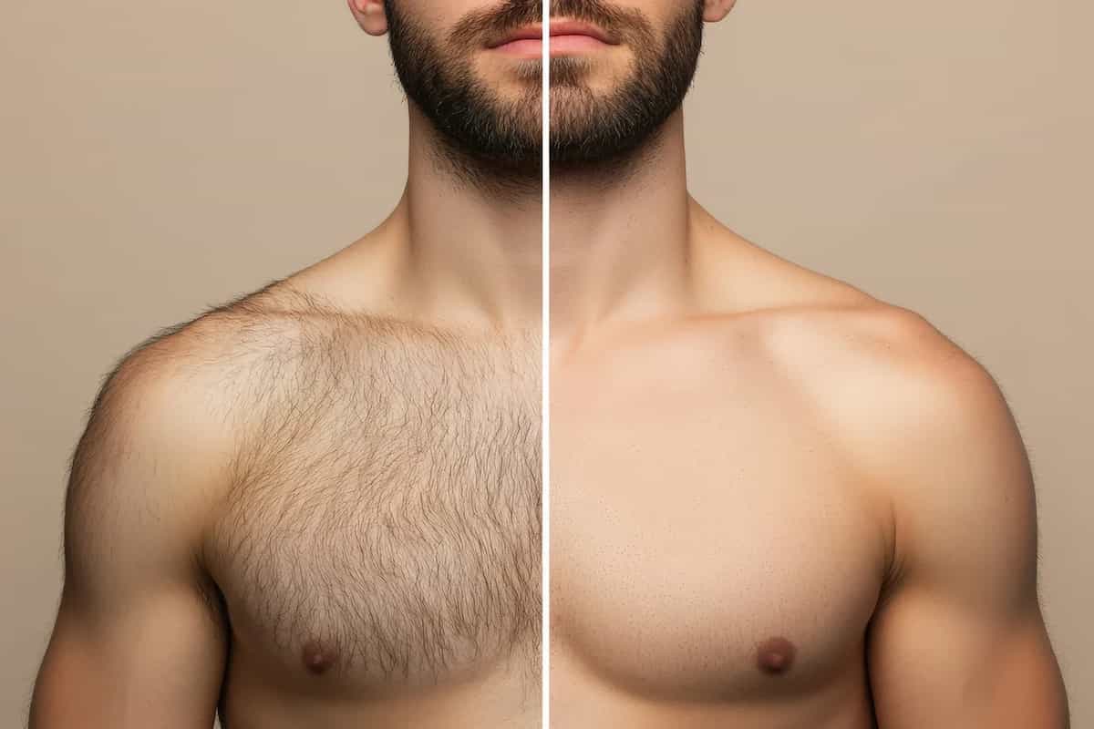 مزایا و معایب لیزر موهای زائد برای آقایان