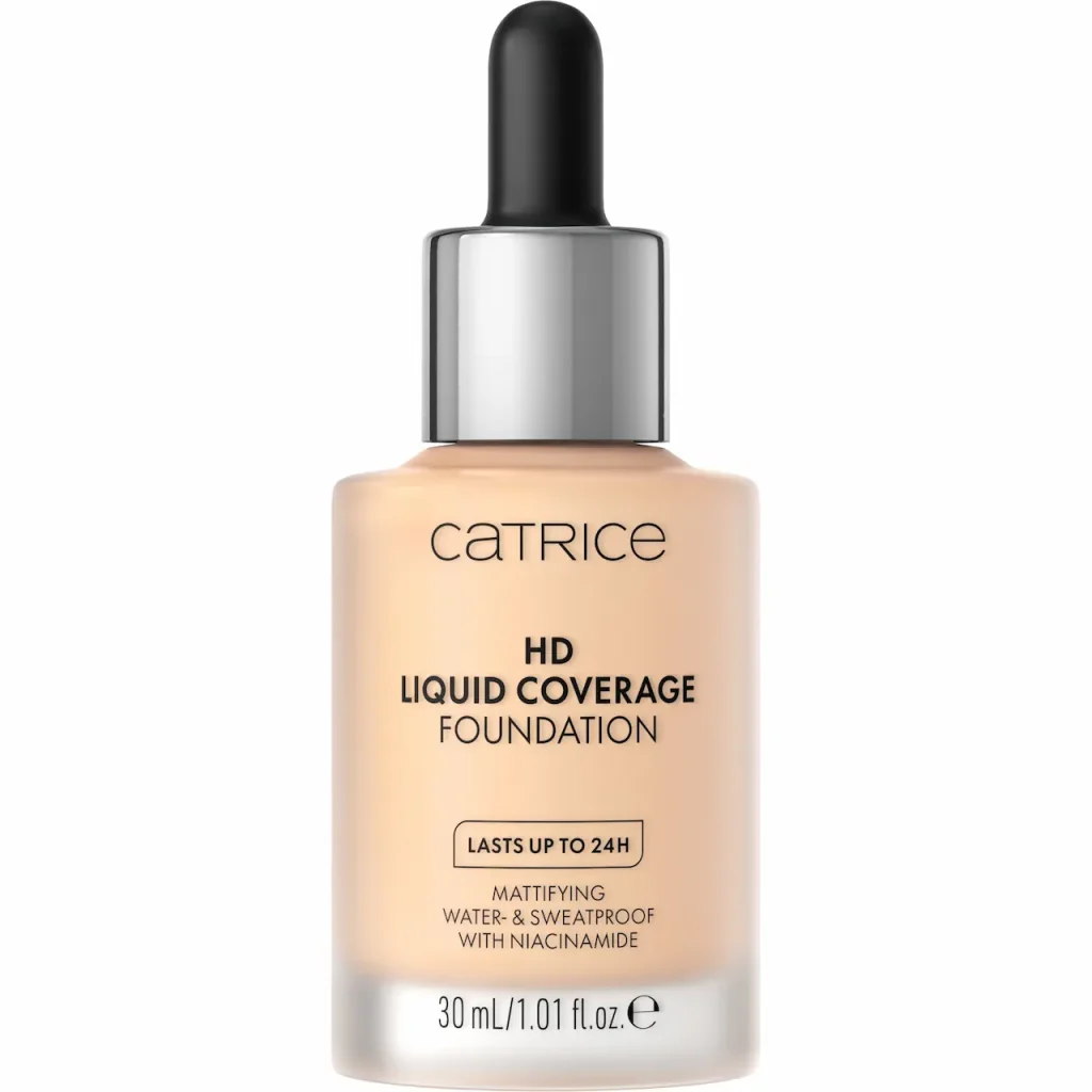 کرم پودر کاتریس اچ‌دی لیکوئید | Catrice HD Liquid Coverage