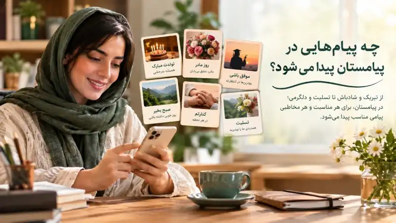 چه پیام‌هایی در پیامستان پیدا می‌شود؟